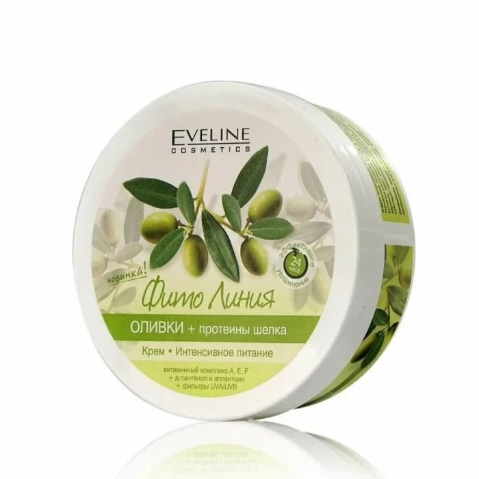 Крем для тела Eveline Cosmetics Оливки и протеины шелка 210мл