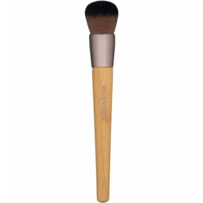 Кисть для тонального средства Seventeen foundation brush bamboo handle