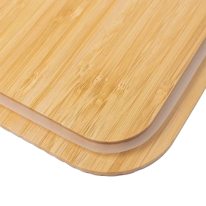 Контейнер стеклянный ТМ "ЦУМ" с бамбуковой крышкой 1.5л 7276