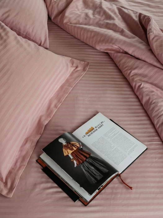 Комплект постельного белья YOTSUBA Полоса Евро Бежевый