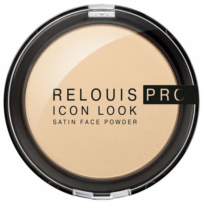 Пудра компактная Relouis Pro Icon Look Satin Face Powder