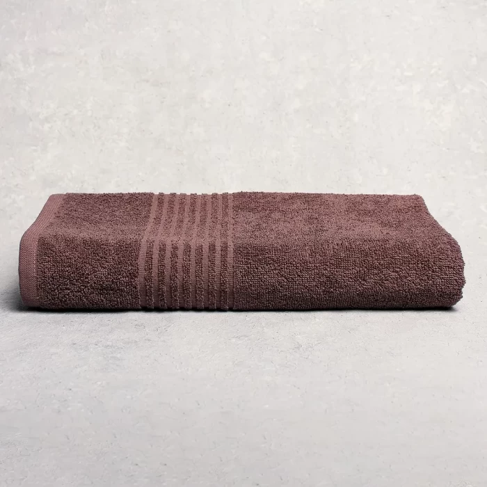Полотенце махровое ТМ "ЦУМ" кофейный 70х140 см