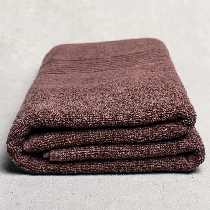 Полотенце махровое ТМ "ЦУМ" кофейный 70х140 см