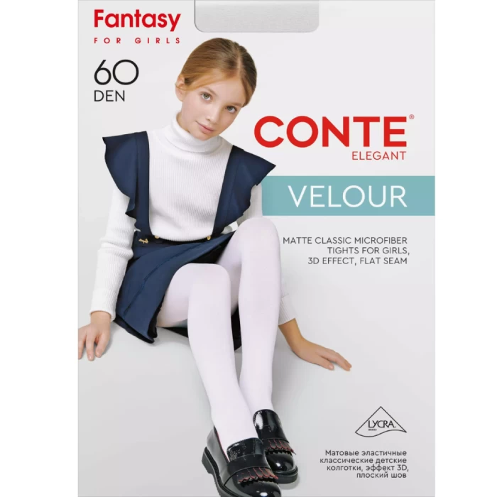 Колготки детские нарядные Conte Elegant Velour 21С-113СП
