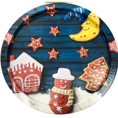 Поднос Имбирное Рождество 28,2см