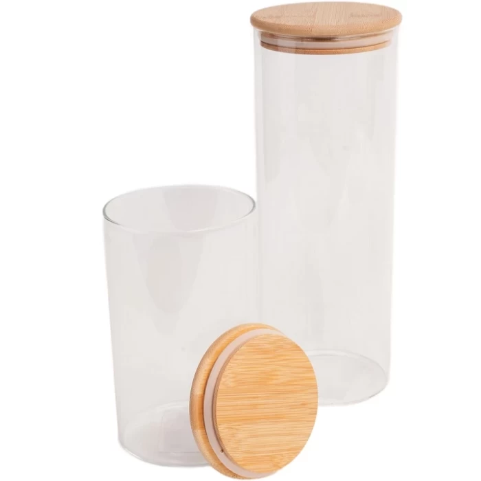 Банка для хранения стеклянная 550мл-2л