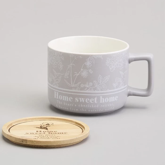 Кружка с бамбуковой крышкой Lefard Loving family 756-478