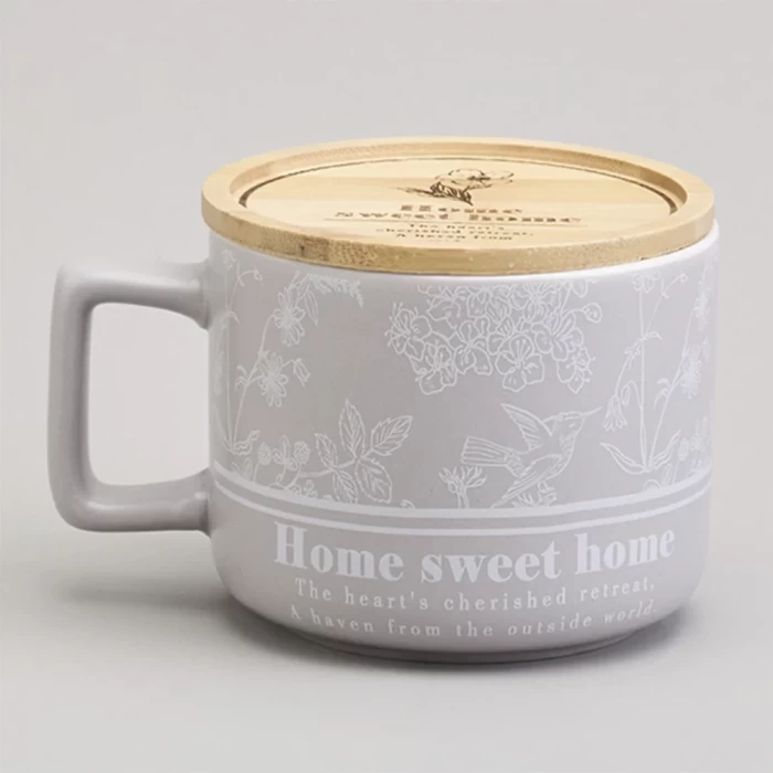 Кружка с бамбуковой крышкой Lefard Loving family 756-478