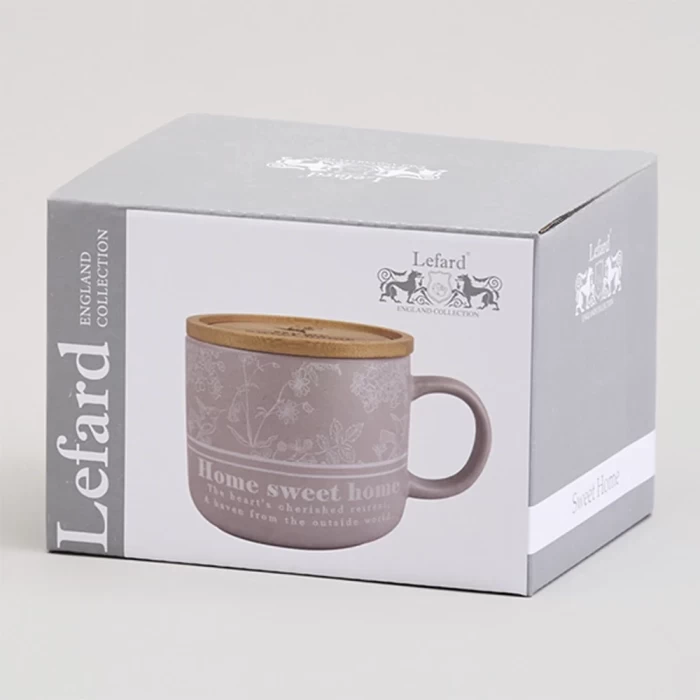 Кружка с бамбуковой крышкой Lefard Loving family 756-478