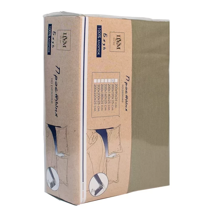 Простыня на резинке ТМ ЦУМ 8485      