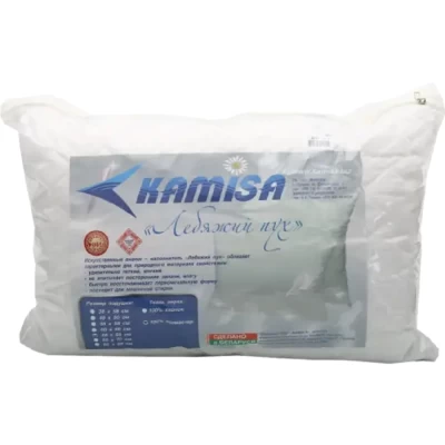 Подушка стеганая Kamisa Лебяжий пух 50х70см ПЛС.С 1-48 