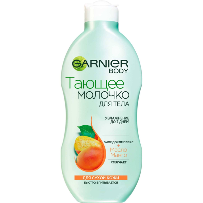  Молочко тающее для тела с маслом манго GARNIER серии Body 250мл