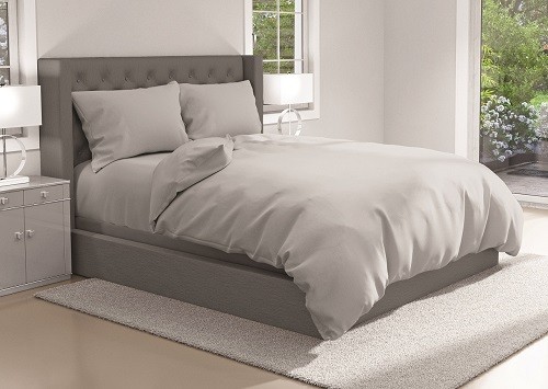 Комплект постельного белья двуспальный СонМаркет "Графит"