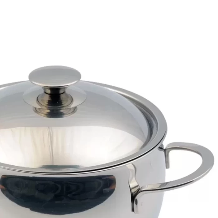 Кастрюля Кухар Магнолия Престиж с металлической крышкой 2,5л