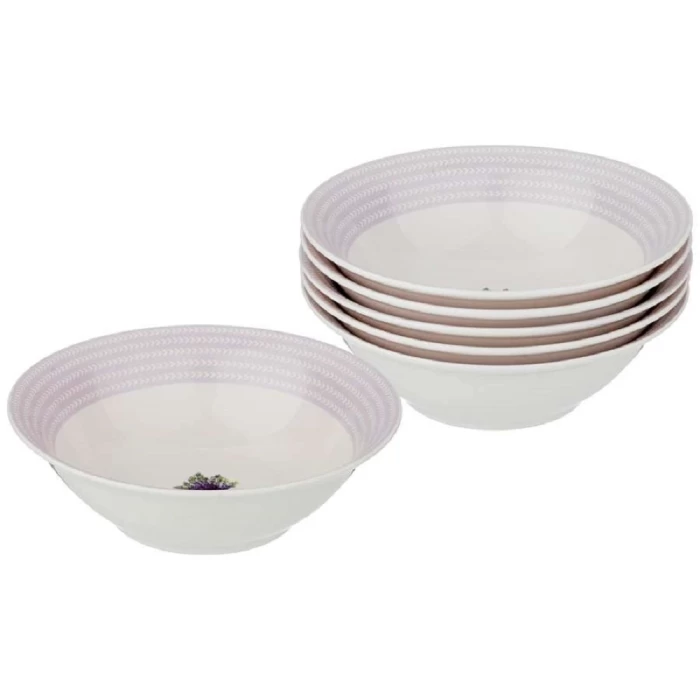 Набор салатников Lefard Лавандовая весна 350мл, 6шт арт.87-184