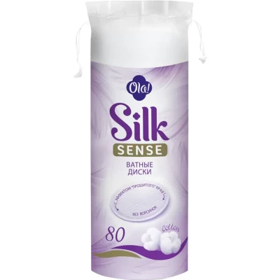 Ватные диски Ola Silk Sense 80шт