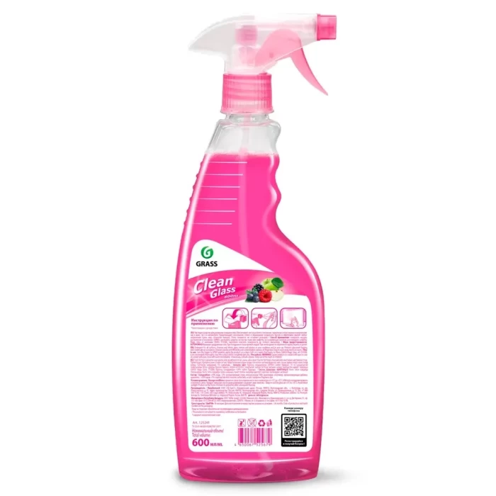 Средство Grass Clean для мытья стекол лесные ягоды 600мл