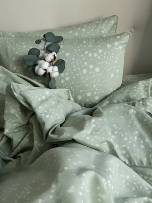 Комплект постельного белья евро ТМ "ЦУМ" Одуванчики