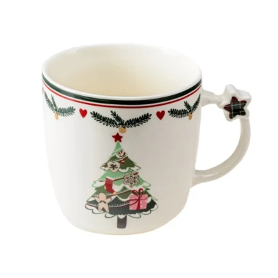 Кружка керамическая Belbohemia Новогодняя 360мл B408-T4183-2