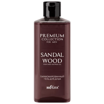 Гель для душа Sandal Wood Белита Premium Collection For Men 400мл