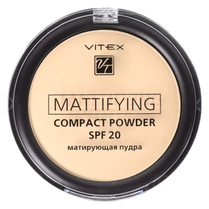 Матирующая компактная пудра Витэкс Mattifying compact powder SPF20