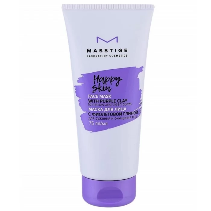 Маска для лица Masstige Happy Skin с фиолетовой глиной 75мл