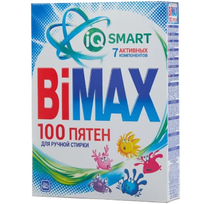 Стиральный порошок BiMAX 100 Пятен для ручной стирки 400г