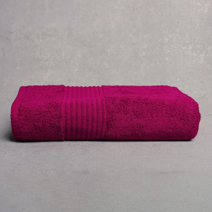 Полотенце махровое ТМ "ЦУМ" Classik вишня 70х140 см