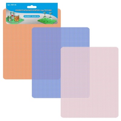 Коврик универсальный под посуду 31x26см FJ87-45                                                                              