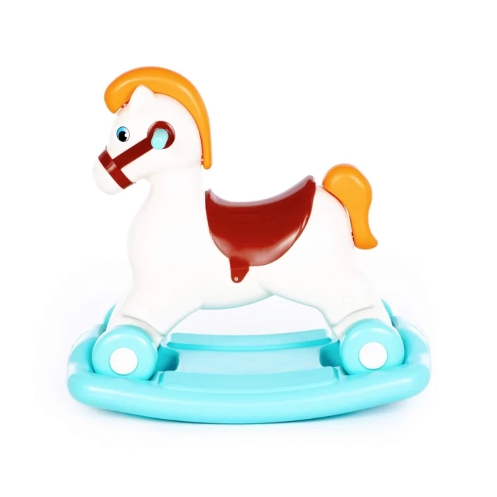 Каталка-качалка Пони сафари бирюзовый