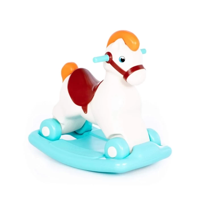 Каталка-качалка Пони сафари бирюзовый