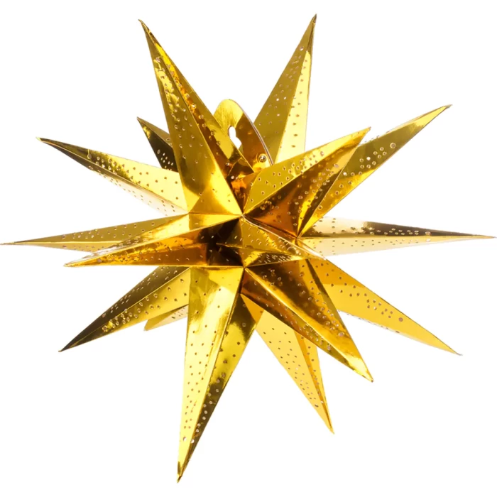 Украшение новогоднее звезда Ausini CHRT62024-068