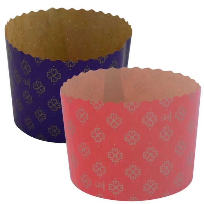 Форма для выпечки кулича бумажная Пасхальная 3шт