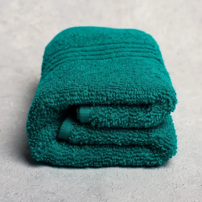 Полотенце махровое ТМ "ЦУМ" изумруд 35х60 см
