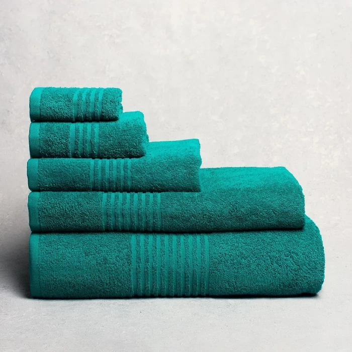 Полотенце махровое ТМ "ЦУМ" изумруд 35х60 см