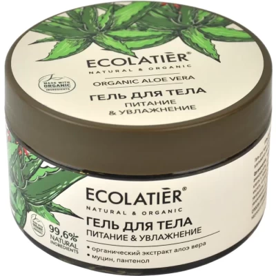Гель для тела Ecolatier Green Aloe Vera&amp;Snail Mucin 250мл