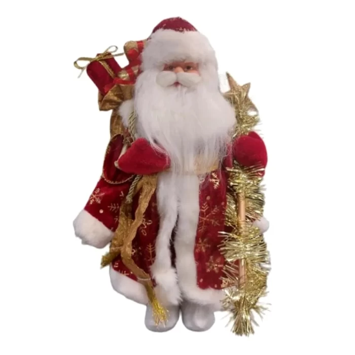Новогодний сувенир Девилон Дед Мороз 30см арт.600229