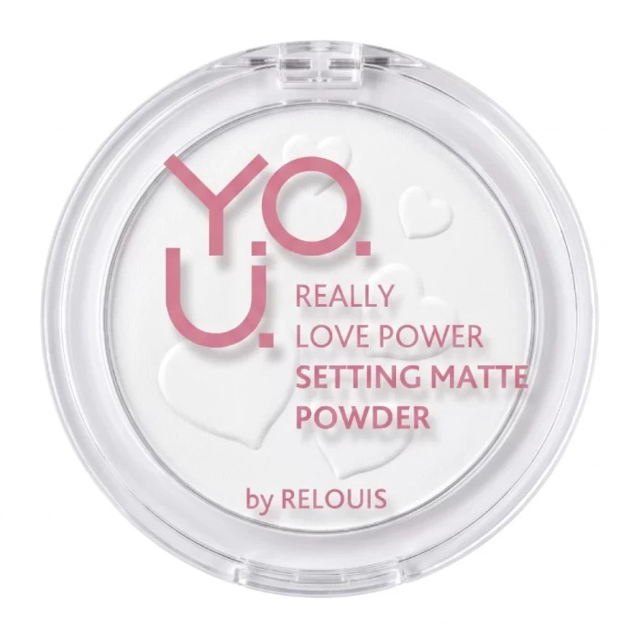 Фиксирующая матовая пудра Y.O.U. Really Love Power Relouis