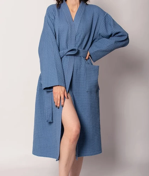 Халат голубой ТМ"ЦУМ" ХВм-05088