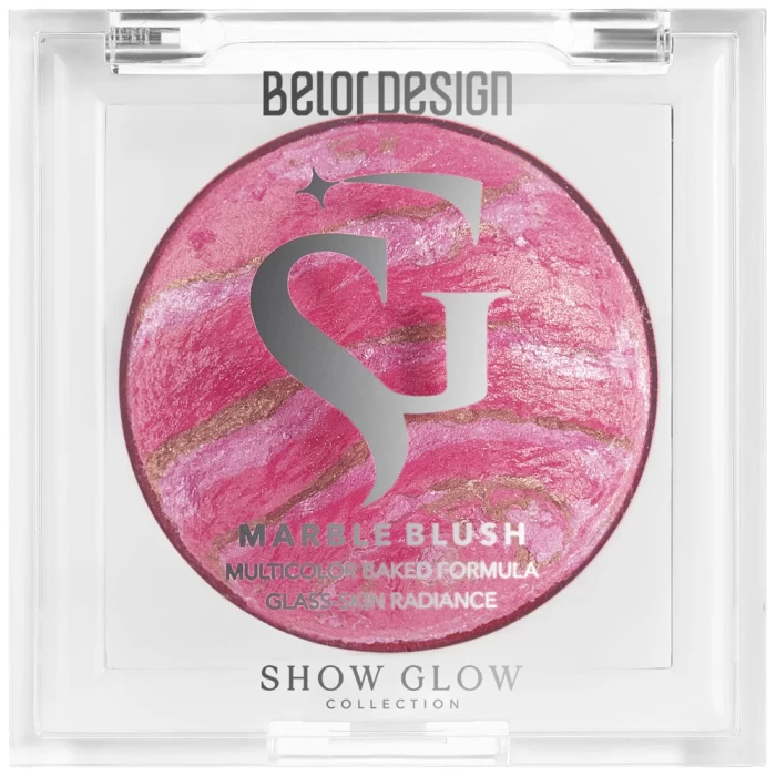 Румяна мраморные Belor Design Show Glow