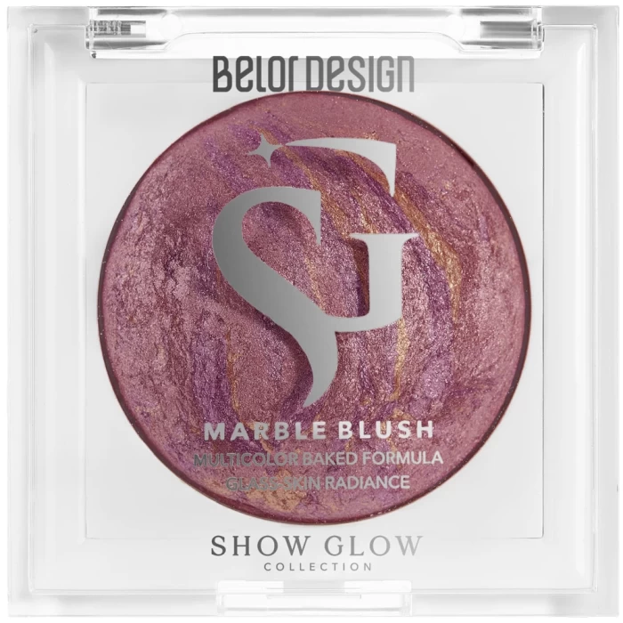 Румяна мраморные Belor Design Show Glow