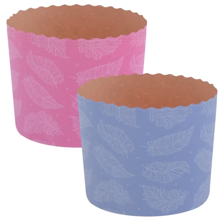 Форма для кулича бумажная Перышко 3шт