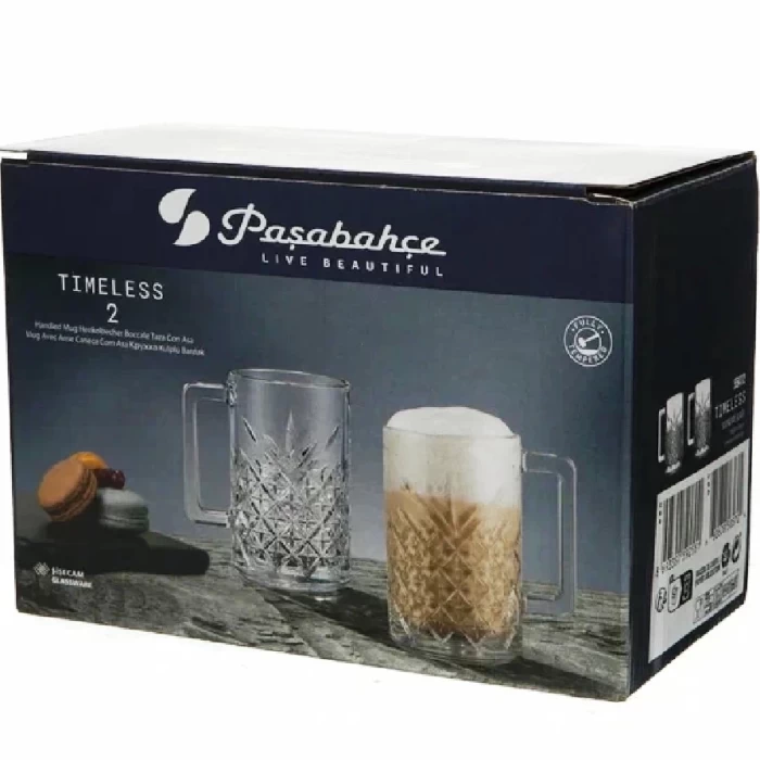 Набор кружек Pasabahce Timeless 2шт 315мл