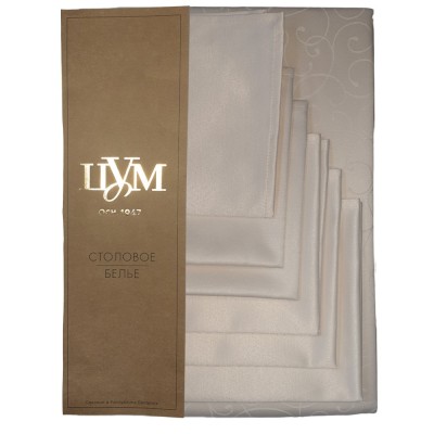 Комплект столового белья ТМ "ЦУМ" 23ШС35-1-КВ 2658, 150х260см