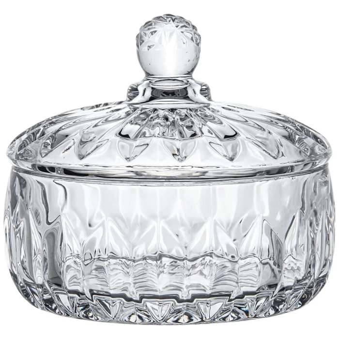 Емкость для хранения Lefard с крышкой Crystal 12X10см