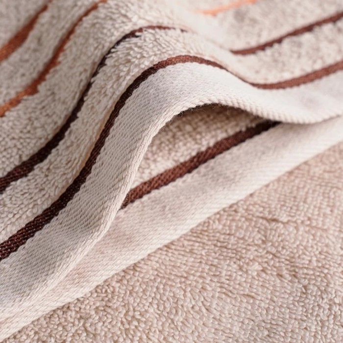 Полотенце махровое ТМ «ЦУМ» Хавана 3242 L272 светло-бежевый 70х140см