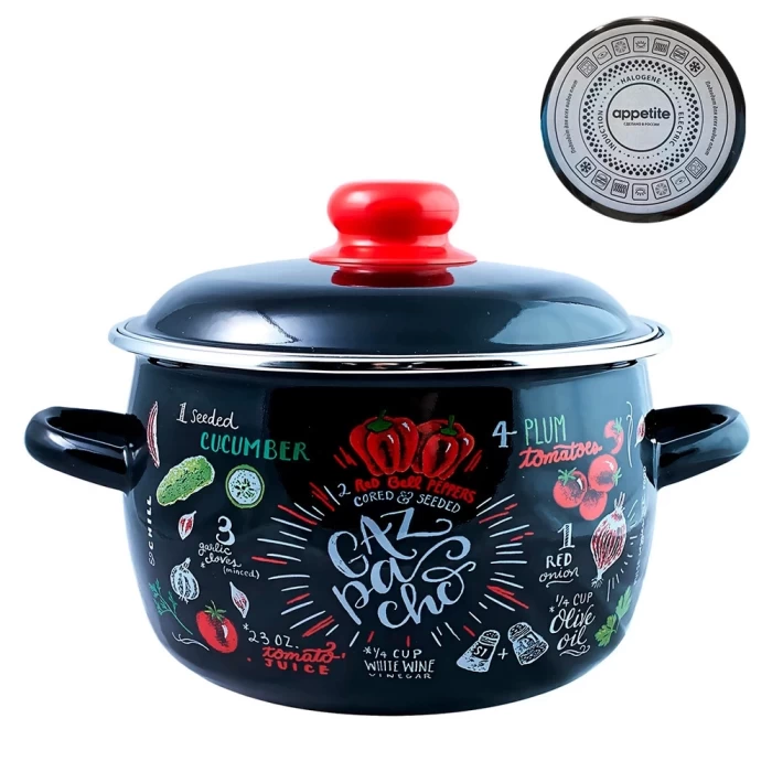 Кастрюля Appetite Gazpacho 1RC201M  4л
