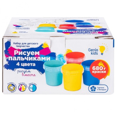Набор &quot;Рисуем пальчиками&quot; Genio Kids арт. TA1406