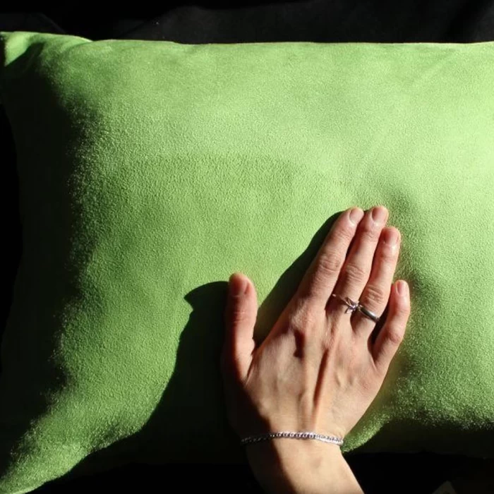 Подушка декоративная Matex Alcantara фисташковый 47х47