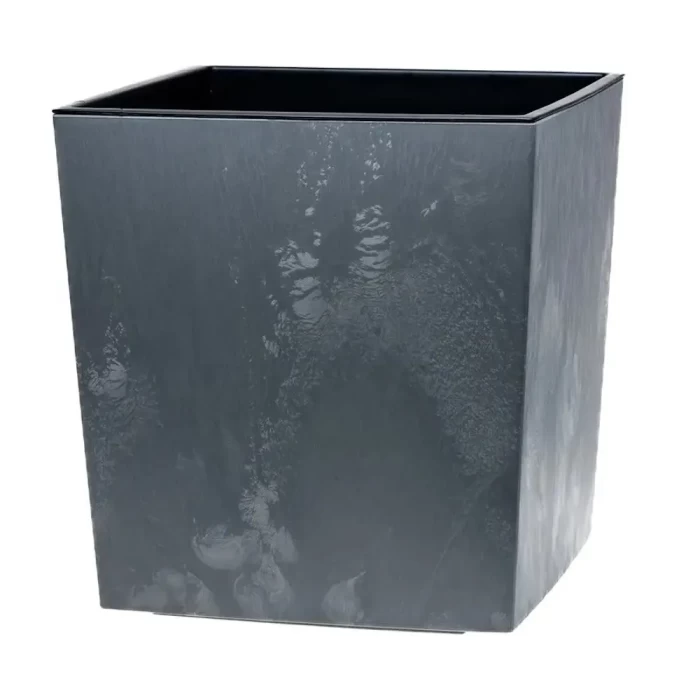 Кашпо пластмассовое Juka бетон 30×30×30см